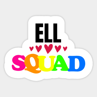 ELL Squad Sticker